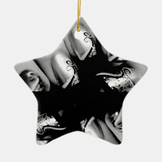 デザイナーの爪 セラミックオーナメント (正面)