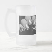 デザイナーの爪 フロストグラスビールジョッキ (左)