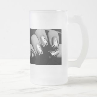 デザイナーの爪 フロストグラスビールジョッキ