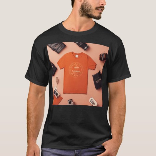 デザイナーのTシャツの目を引く Tシャツ (正面)