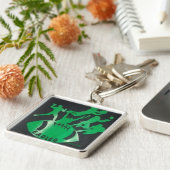 デザイナーイーグルキーチェーン キーホルダー (側面)