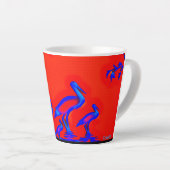 デザイナーカップ カフェラテマグ (右アングル)