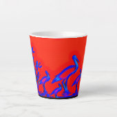 デザイナーカップ カフェラテマグ (正面)