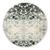 デザイナーキャビネットのプル セラミックノブ (正面)