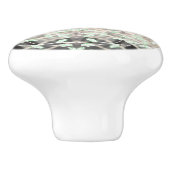 デザイナーキャビネットのプル セラミックノブ (側面)