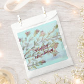 デザイナークッキー好みのバッグの水色 フェイバーバッグ (クリップ留めされた状態)