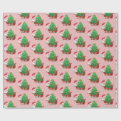 デザイナークリスマス ラッピングペーパー (フラット)