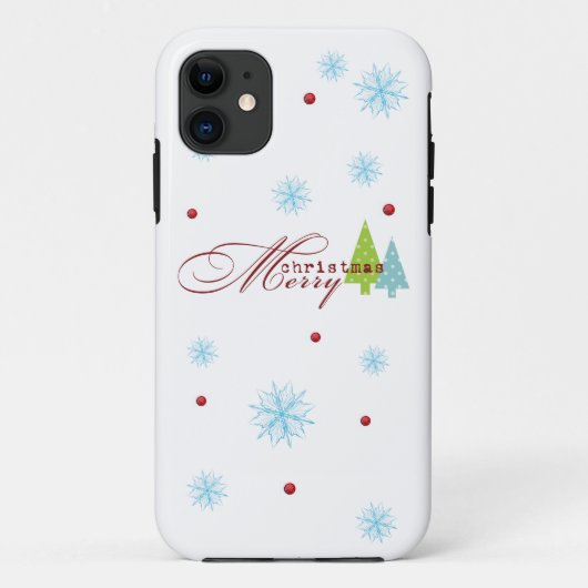 デザイナークリスマスiPhoneケース Case-Mate iPhoneケース (裏面)