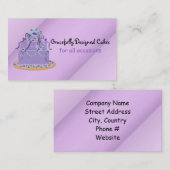 デザイナーケーキ/ベーキング 名刺 (正面/裏面)