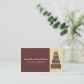 デザイナーケーキ/ベーキング 名刺 (スタンド正面)