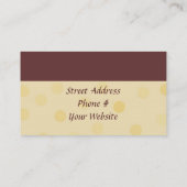 デザイナーケーキ/ベーキング 名刺 (裏面)