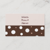 デザイナーケーキ 名刺 (裏面)