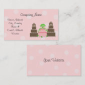 デザイナーケーキ 名刺 (正面/裏面)