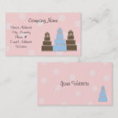 デザイナーケーキ 名刺 (正面/裏面)