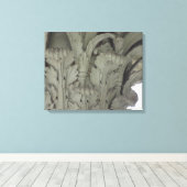 デザイナーコラムトップ写真包まれたCANV キャンバスプリント (インサイチュ (ウッドフロア))