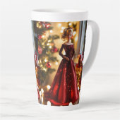 デザイナーコーヒーマグ カフェラテマグ (右アングル)