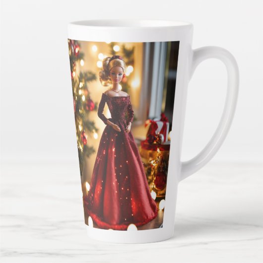 デザイナーコーヒーマグ カフェラテマグ (右)