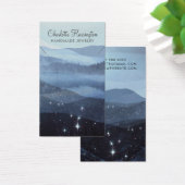 デザイナージュエリーブルーウォーターカラーネックレスブレスレット (デスク)