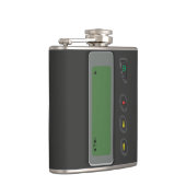 デザイナースキットル7つのOzの奇人-ポケベル フラスク (右)