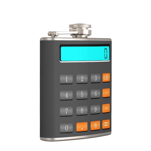 デザイナースキットル-この計算機は決して働きません! フラスク (右)