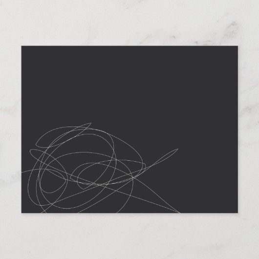 デザイナースクライブルNo. 2個人文房具/フラットN ノートカード (正面)