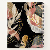 デザイナーズチョイス アーティスティック アブストラクト ネーム入り ノートブック (裏面)