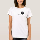 デザイナーズ バッグ レディ Tシャツ (正面)