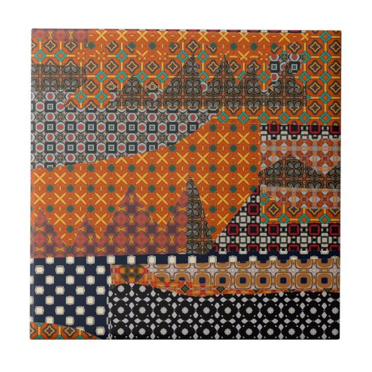 デザイナーセラミックタイル タイル (正面)