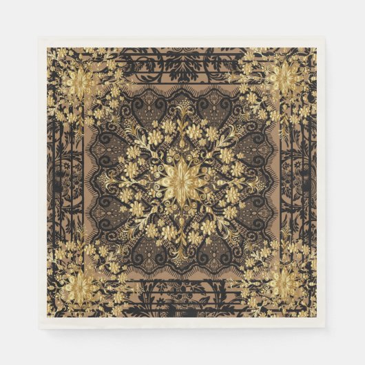 デザイナーティーパーティーナプキン スタンダードランチョンナプキン (正面)