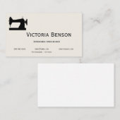 デザイナードレス 名刺 (正面/裏面)