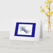 デザイナーノートカード カード (黄色い花)