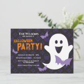 デザイナーハロウィーン、幽霊パーティの招待状 招待状 (スタンド正面)