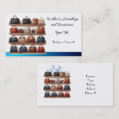 デザイナーハンドバッグとアクセサリー名刺 名刺 (正面/裏面)