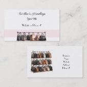 デザイナーハンドバッグビジネスカード 名刺 (正面/裏面)