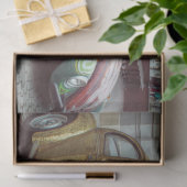 デザイナーバグカーティッシュペーパー 薄葉紙 (ギフト)