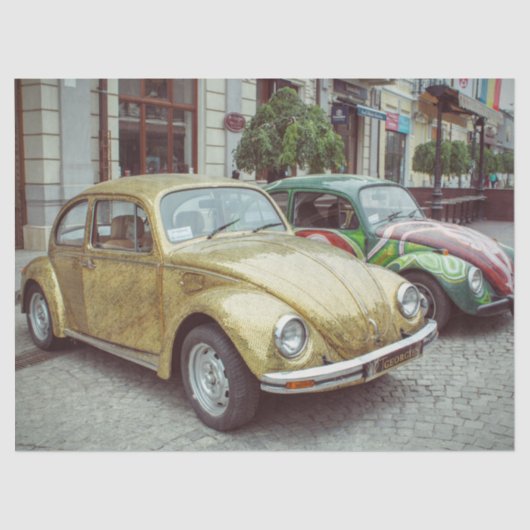 デザイナーバグカーティッシュペーパー 薄葉紙 (正面)