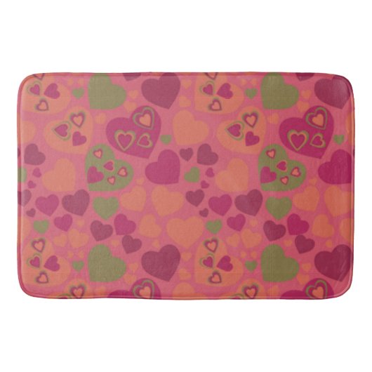 デザイナーバスマットバイセレニティ – インテリアデザイン バスマット (正面)