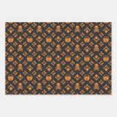 デザイナーバラエティーハロウィーン!ヴィトン&グッチ ラッピングペーパーシート (正面)