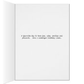 デザイナーバード付きラエラの誕生日カード (内側 (右))