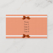 デザイナービジネス&プロファイルカード 名刺 (裏面)