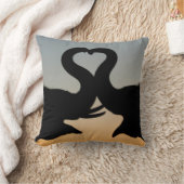 デザイナーピロー – 象のイメージ – 愛 – 贈り物 クッション (ブランケット)
