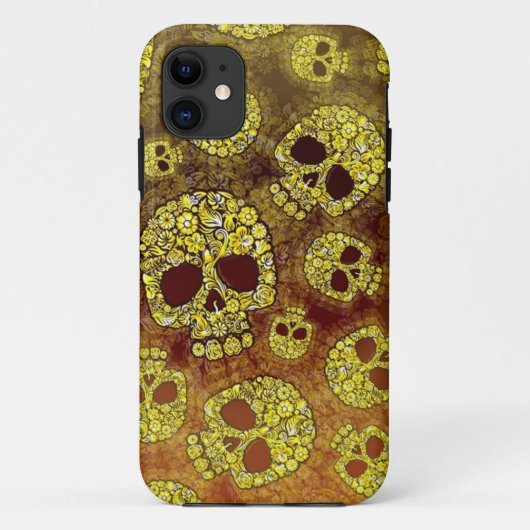 デザイナーファッションのスカルのiPhone 5の場合 Case-Mate iPhoneケース (裏面)