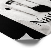 デザイナーファッション爪アート ポスター (角)