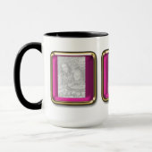 デザイナーフォトコーヒーマグテンプレート マグカップ (左)