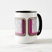 デザイナーフォトコーヒーマグテンプレート マグカップ (正面右)