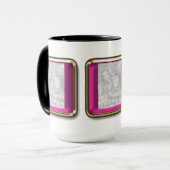 デザイナーフォトコーヒーマグテンプレート マグカップ (正面左)