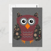 デザイナーフクロウDesarae ポストカード (正面/裏面)