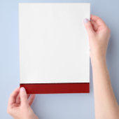 デザイナーフライヤー チラシ (手)