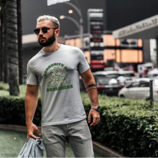 デザイナーフレンドドードル Tシャツ