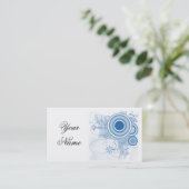 デザイナープロファイルカードテンプレート 名刺 (スタンド正面)